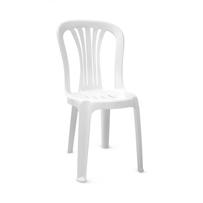 Пластиковый стул «PL Рим», белый