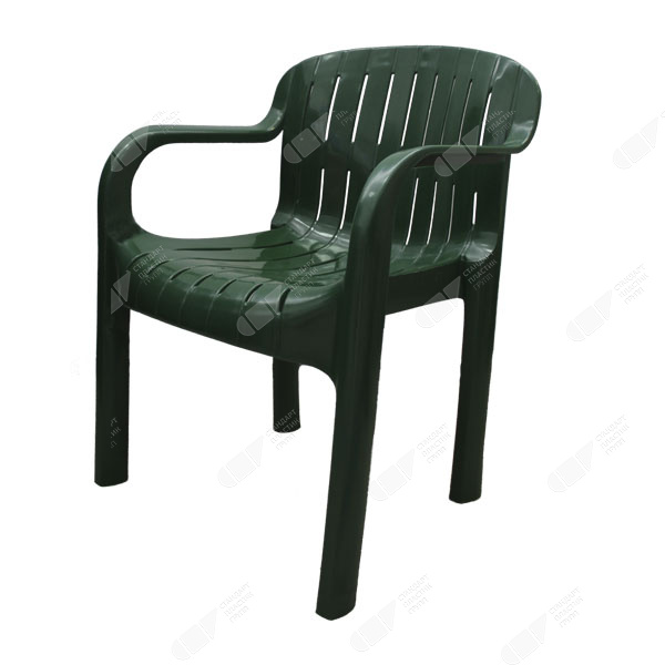 Кресло СП «Летнее» тёмно-зелёное