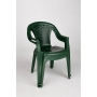 Пластиковое кресло «PL Венеция» зелёное